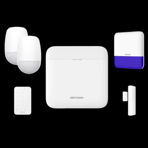 Temporary 4G solar alarm hub