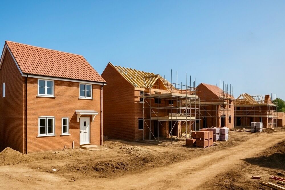 Construction and development works in progress