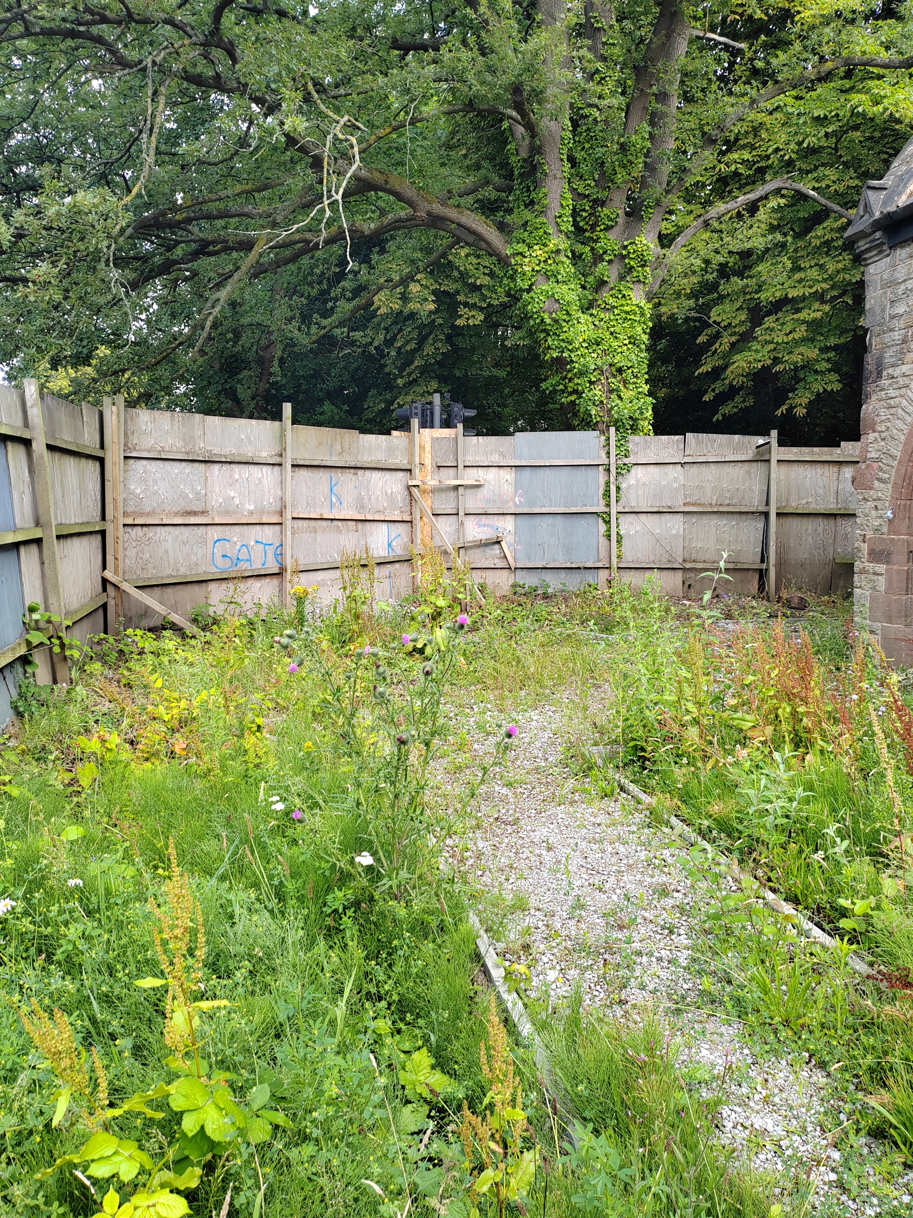 Professional waste clearance team safely removing waste